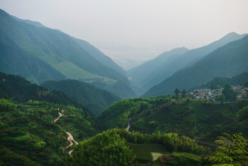 Village on green hills (Unsplash).jpg